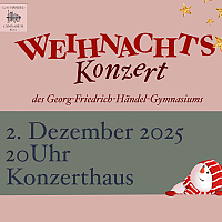 Kartenverkauf Weihnachtskonzert 2.12.2025, 20 Uhr, Konzerthaus