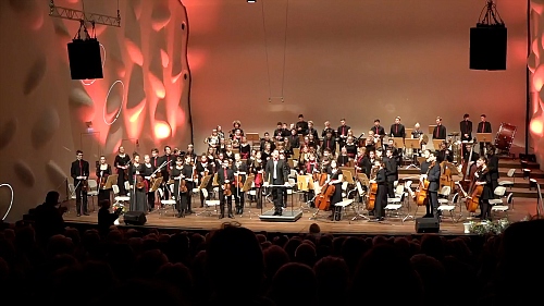 Jugendsinfonieorchester beim Neujahrskonzert,
 Potsdam (2018)